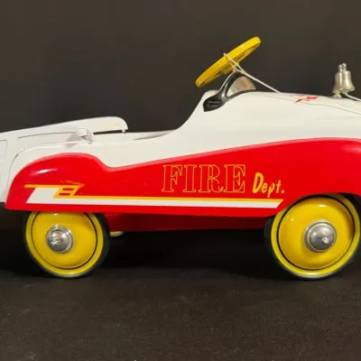 Vintage Limited Edition Xonex Fire Chief Pedal Car Replica (1pc)
