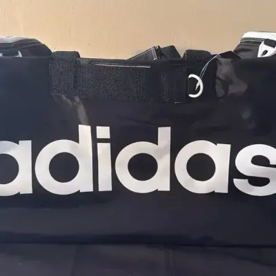 Adidas Santiago II Teambag Medium Black Duffel Bag (1pc) Lot #1