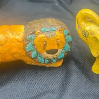 Vintage Animal Coin Banks - Georges Briard & Fits & Floyd