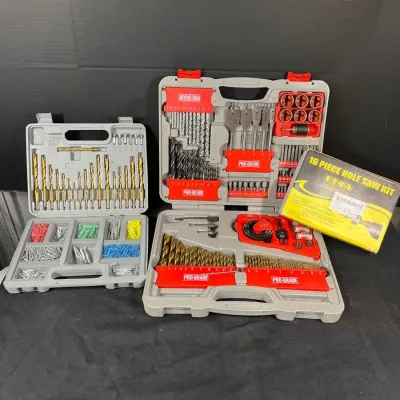 Pro Grade Drill Bit Set And More 