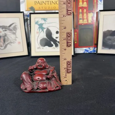 Chinese brush Painting Kit +3 Framed Water Color Pieces 
