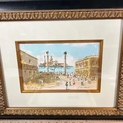 Urban Bucket Lithograph