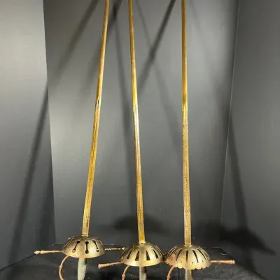3 Rapier Swords With Spanish Cup