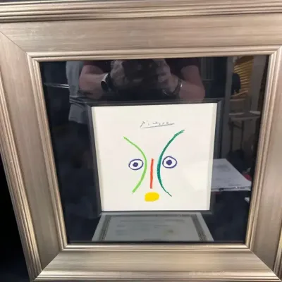 Pablo Picasso “L’Amant” Original Lithograph