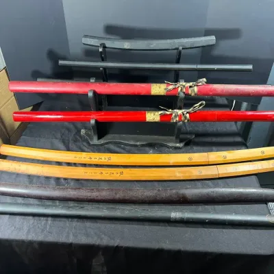 Assortment Of Decorative Shirasaya Style Swords