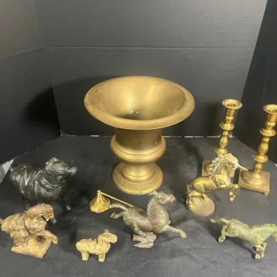 Brass & Iron Lot