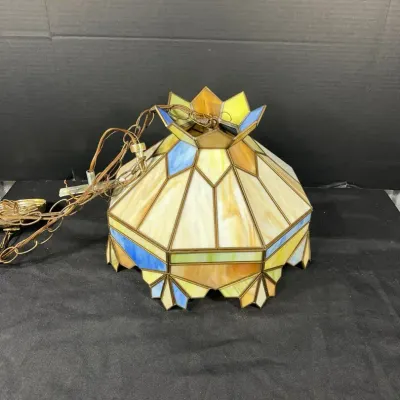Hardwired Tiffany Style Lamp 