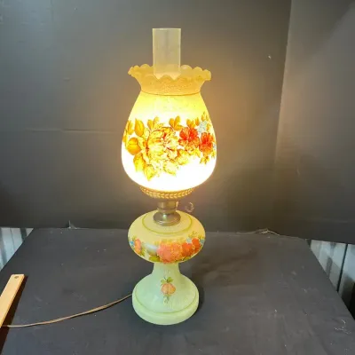 Vintage Double-Globe Gone With The Wind Style Lamp