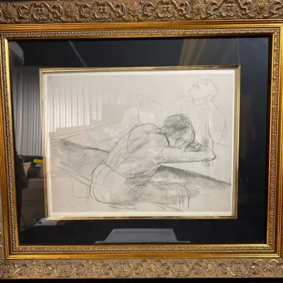  La Fille Elisa” By Edgar Degas