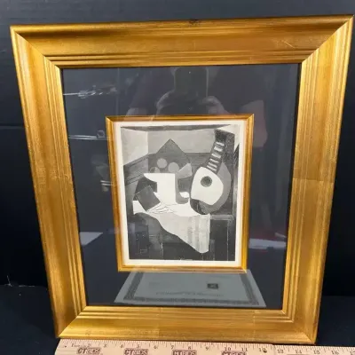 Pablo Picasso “ Nature Norte” Lithograph COA 