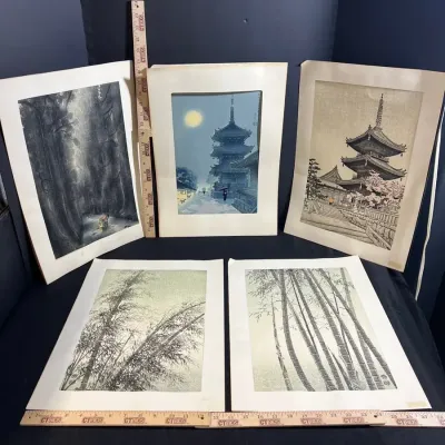Japanese Wood Block Prints