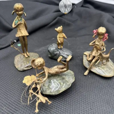 Vintage Malcom Moran Sculptures 