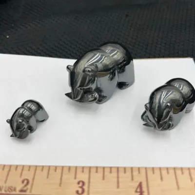 Hemalite Bears Filigree Foo Dogs Etc 