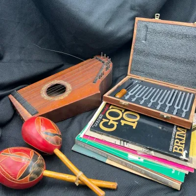   Vintage Musical Instrument Lot