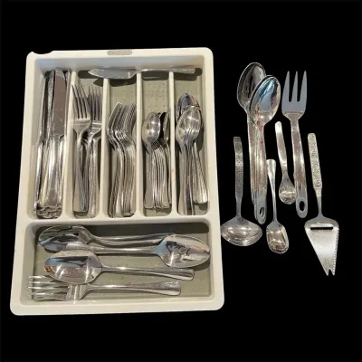 Oneida Stainless Steel Flatware Set, Serving Pieces, MORE 