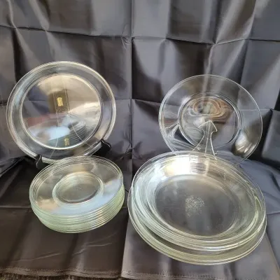 PYREX Glass Pie Pans, Glass Dessert Plates, More
