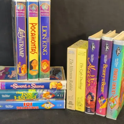 Disney Movie VHS Tapes