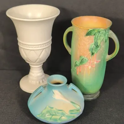 Roseville And Hull Pottery