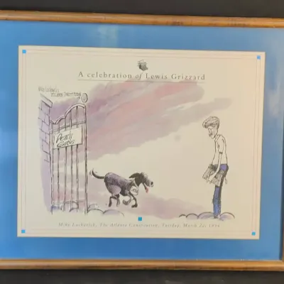 Mike Luckovich Framed Print 
