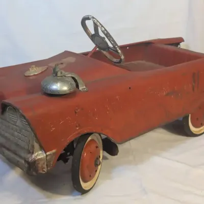 Vintage Metal Pedal Car