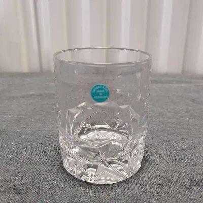 Tiffany & Co. Rock Cut Double Old Fashioned Glass 1