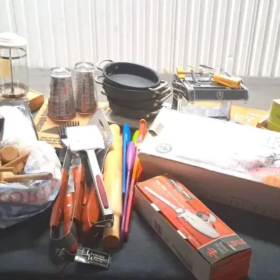 Cooking Essentials  Kitchenware Lot