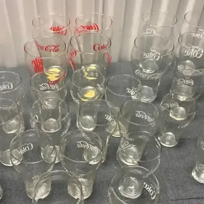 Vintage Coke Cola Glasses