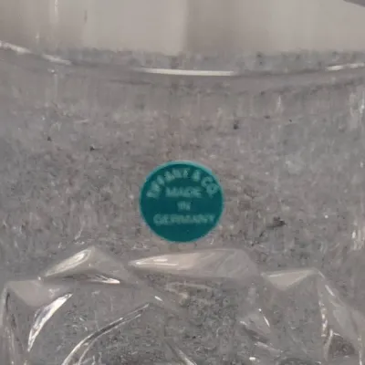 Tiffany & Co. Rock Cut Double Old Fashioned Glass 3