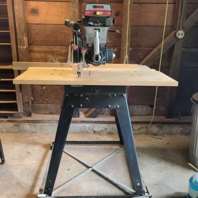 Craftsman 10 inch radial arm table saw 