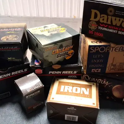 Mega Fishing Reels Lot