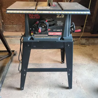 Craftsman 2.5 hp 10" Table saw