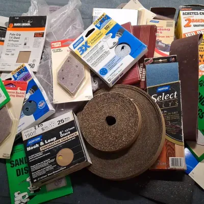 Assorted Sandpaper Lot