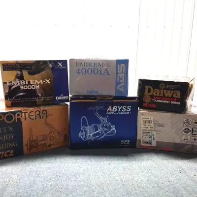 6 - Fishing Reels Lot