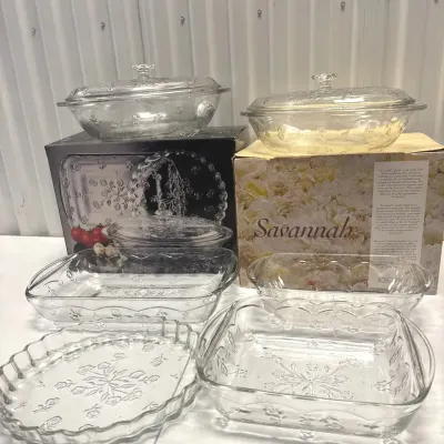 Toscany Glass Bakeware Sets