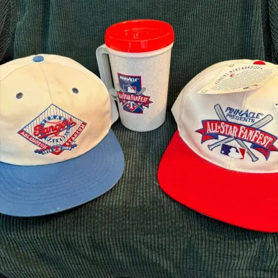 1995 MLB All-Star Game & FanFest Hats with Souvenir Mug