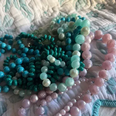 Assorted Colorful Beaded Necklaces