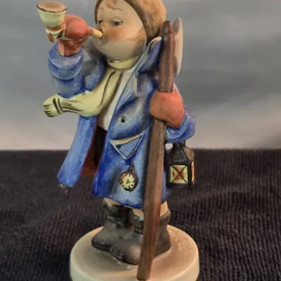 Vintage Goebel Hummel #15/0 Hear Ye Hear Ye – 5½" Night Watchman – W. Germany