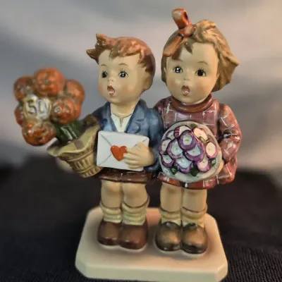 Goebel M.I. Hummel #416 The Love Lives On – 50th Anniversary Jubilee – West Germany