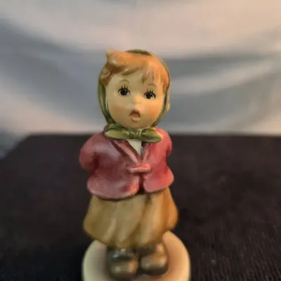 Goebel Hummel #2181 Clear As a Bell – 2004/2005 Hummel Club – Box & Certificate
