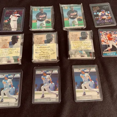 1991 - 1995 Fleer Ultra  Baseball Stars & Insert Cards