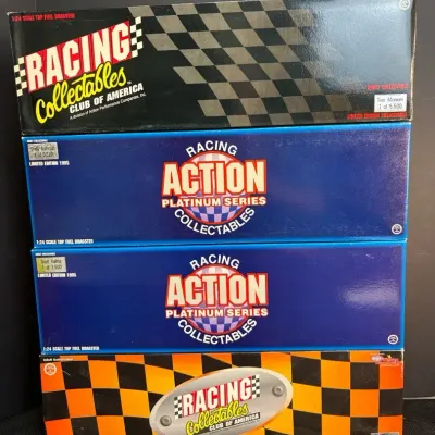 4 Limited Edition Racing Collectors Dragster Cars