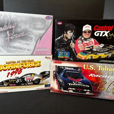 4 NHRA Funny Car Diecast Replicas