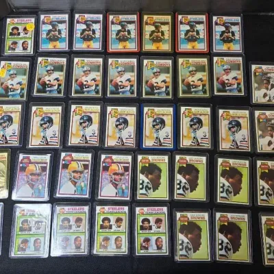 40 + 1979 Topps Football Star Cards, Steelers, Cowboys +