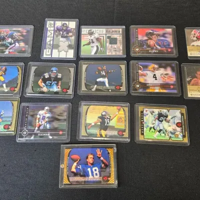 1998-2002 Upper Deck Football Stars Cards, Jersey Swatches 