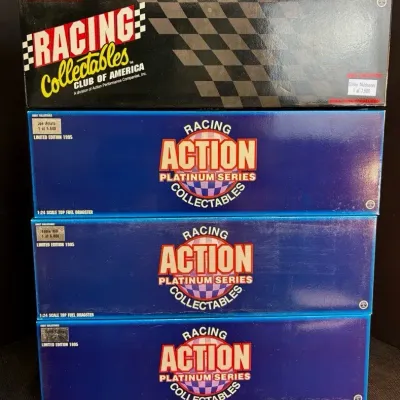 4 Die Cast Top Fuel Dragsters