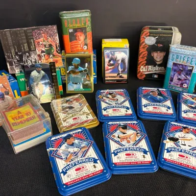 Mystery Mixed Group of Sports Collectors Cards