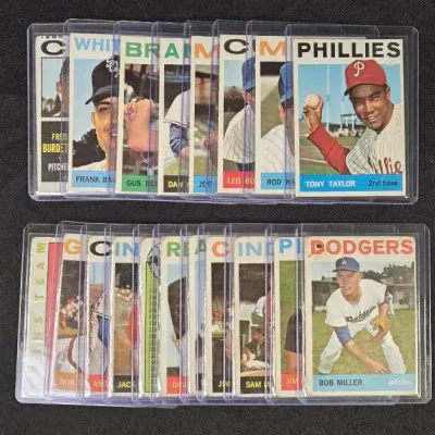 (20) Topps Baseball Cards (1964)