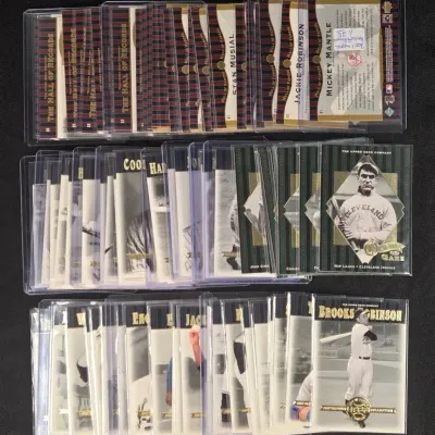 2001 Upper Deck Baseball "Hall Of Fame" Complete Set
