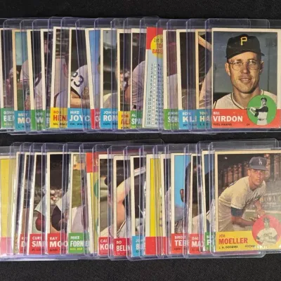 (32) 1963 Topps Baseball Cards