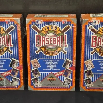 (3) Sealed Boxes of 1992 Upper Deck Baseball Cards